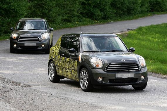 MINI Countryman Coupe曝光或亮相巴黎车展