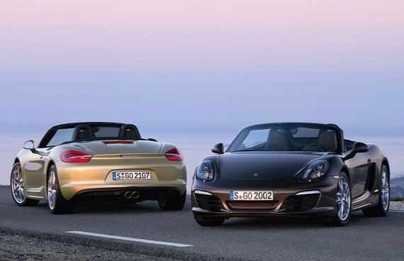 新保时捷Boxster登陆英国 3.7万英镑起售