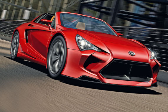 第五代丰田Supra假想图曝光 2015年上市