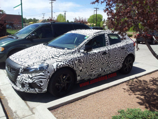 全新沃尔沃XC40最新谍照曝光