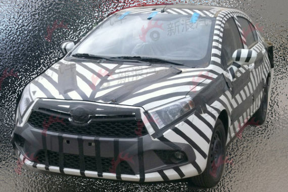 再接再厉 中华H230两厢版车型谍照曝光