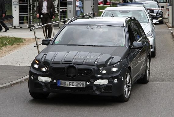 改款奔驰E级谍照曝光 预计明年发布