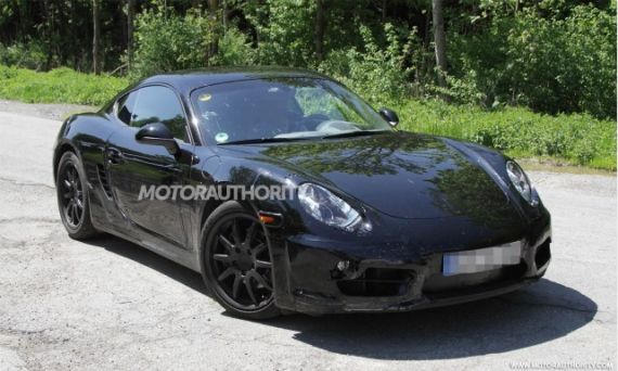 新款保时捷Cayman最新谍照曝光 年内发布