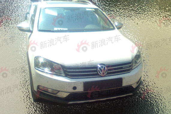 大众Alltrack谍照曝光 名称标注Passat