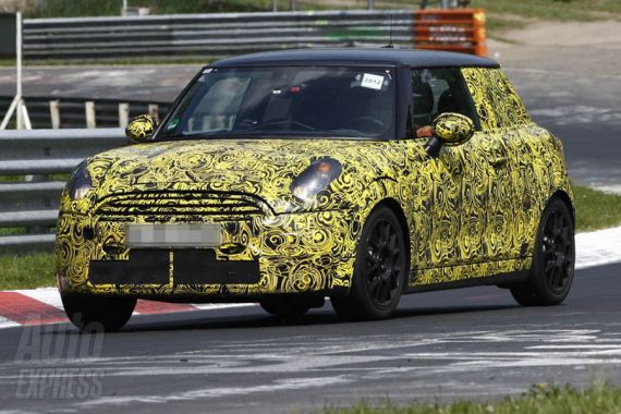 2014款MINI Cooper S谍照曝光 明年上市
