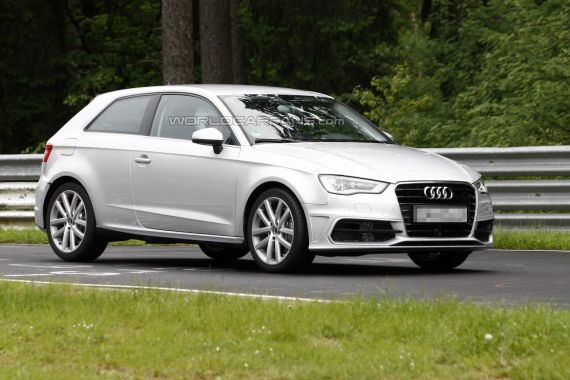 全新奥迪S3无伪装谍照曝光 巴黎车展首发