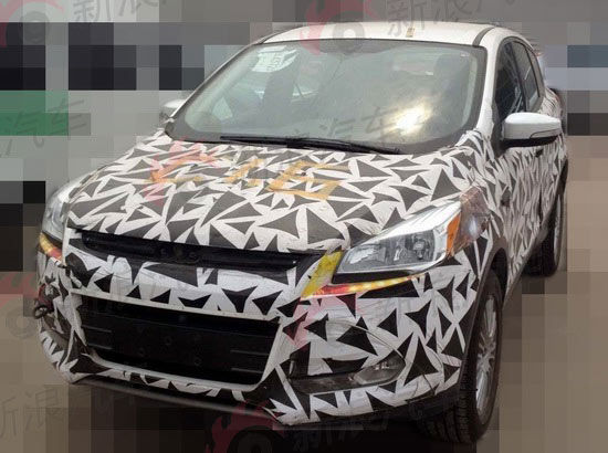 目标CR-V 长安福特翼虎1.6T低配车型曝光