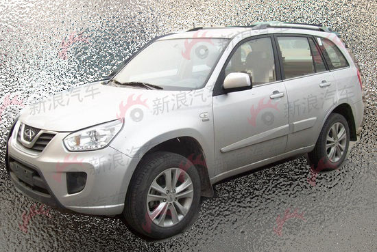 奇瑞瑞虎1.6 DVVT车型新增CVT版曝光