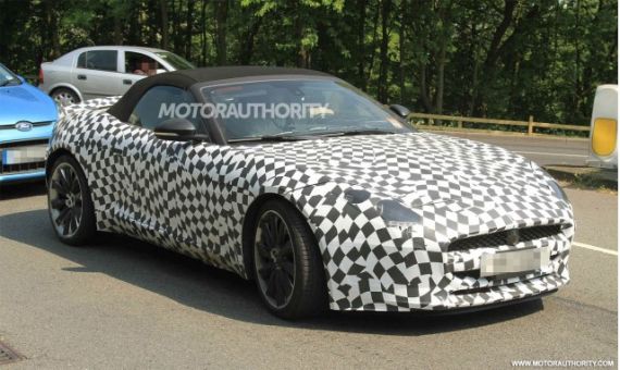 2014款捷豹F-Type R谍照曝光 明年上市