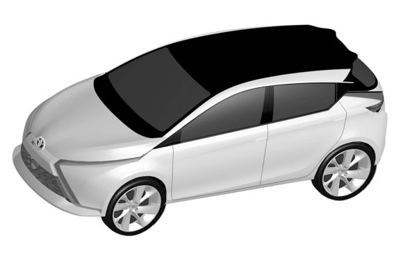 新款丰田Auris专利图曝光 明年发布