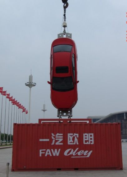 安全小金刚 欧朗吊装试验惊艳天津