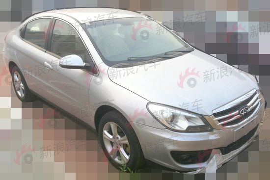 改款奇瑞A3无伪装谍照曝光 外观上的变化