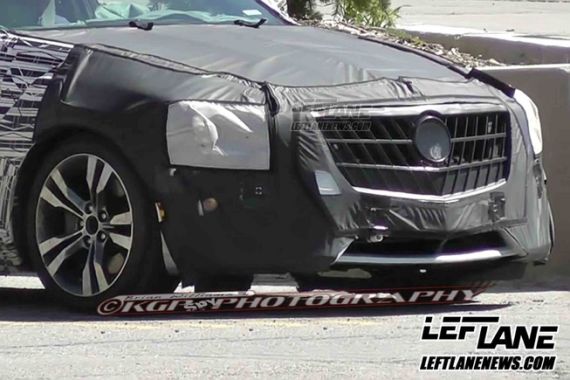 新一代凯迪拉克CTS谍照曝光 剑指宝马5系