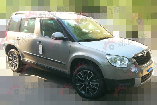 原汁原味 上海大众斯柯达Yeti高清谍照