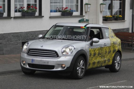 全新MINI Countryman Coupe最新谍照