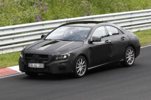 2013款梅赛德斯-奔驰CLA最新谍照