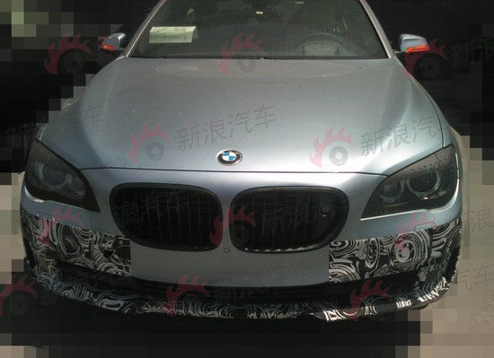 宝马ActiveHybrid 7国内提前曝光 九月发布