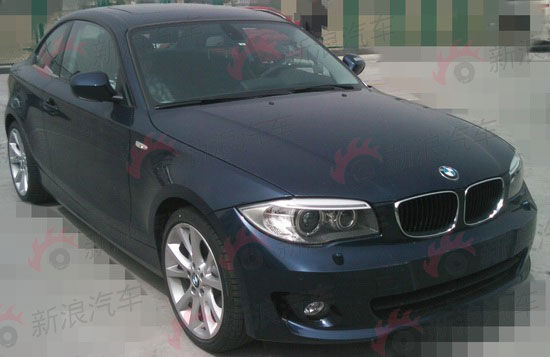 宝马1系Coupe小改款车型曝光 配置升级