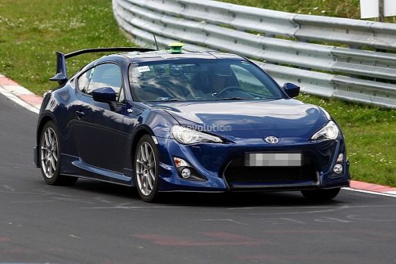 新款丰田GT 86运动版测试谍照曝光