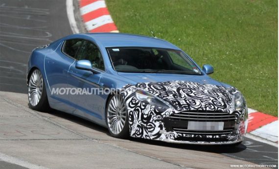 阿斯顿-马丁Rapide S谍照曝光 年底上市