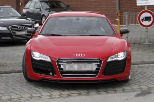 全新奥迪R8 e-tron电动版最新谍照