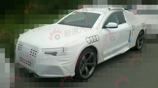 能否后来居上 进口全新奥迪RS5谍照曝光