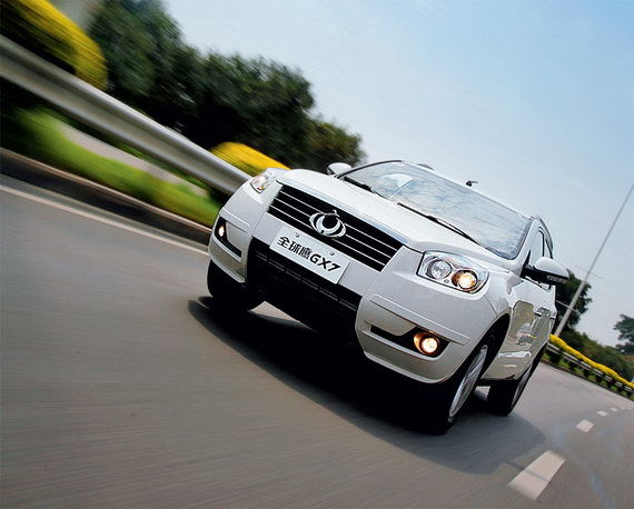 振翅高飞--试驾吉利全球鹰GX7(图)