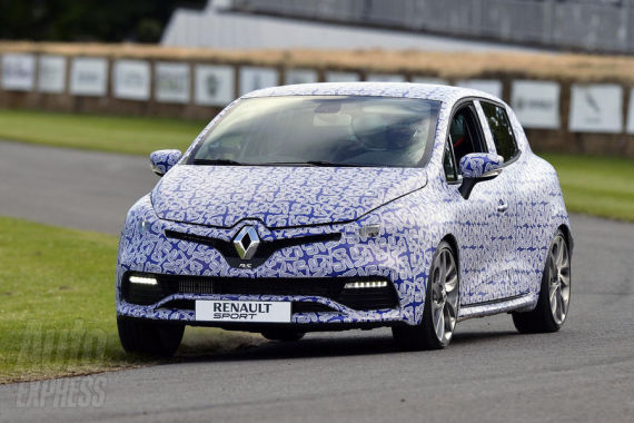 Renaultsport Clio亮相古德伍德速度节