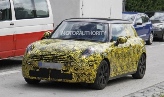 新一代MINI Cooper S谍照曝光 13年上市