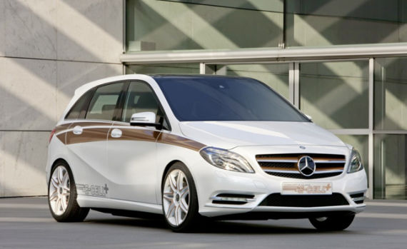 奔驰B级E-Cell Plus电动车2014年将投产