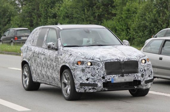 新一代宝马X5 M谍照曝光 2014年发布