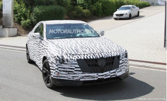 2014款凯迪拉克CTS测试谍照 明年发布