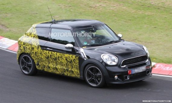 2013款MINI Paceman S谍照曝光