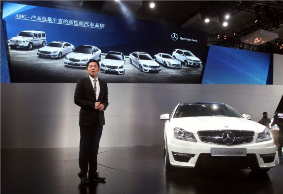 奔驰首次以厂商身份参加长春车展