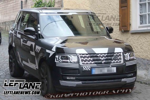 新一代路虎揽胜内饰谍照曝光 明年上市