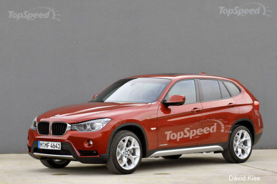 新一代宝马X1效果图曝光 预计2015年发布