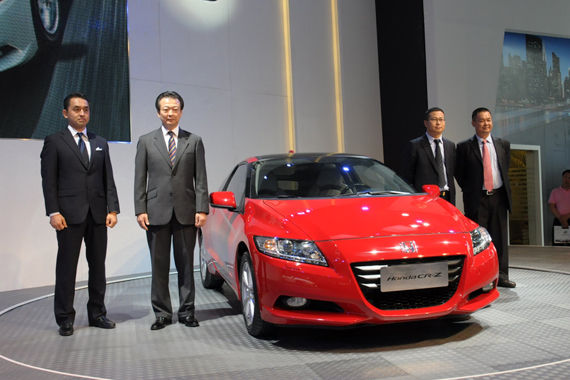本田CR-Z长春车展上市 售价28.88万