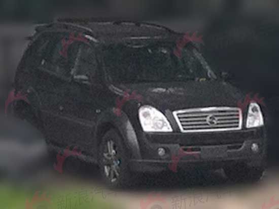 双龙雷斯特引进小改款RX6车型曝光