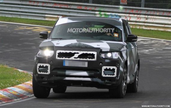 2014款揽胜运动版谍照曝光 预明年底上市