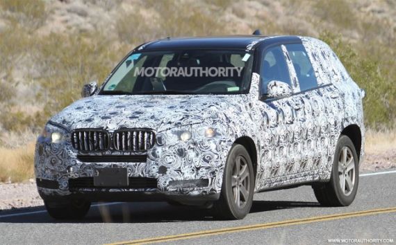 新一代宝马X5最新谍照 预计明年底发布