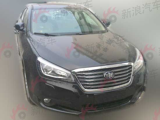 奔腾B90量产版实拍 底盘与睿翼类似