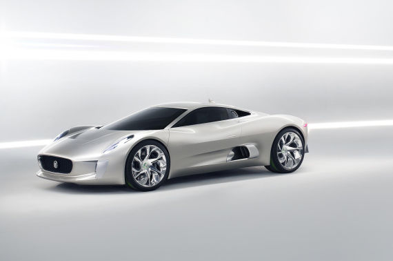 捷豹C-X75搭载1.6升引擎 单车成本近千万