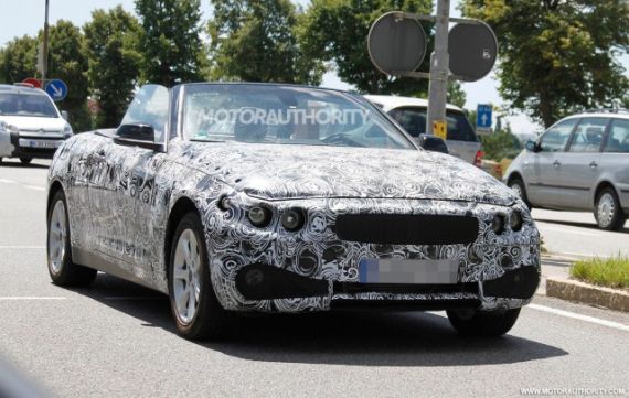 新款宝马4系敞篷车谍照曝光 今年内发布