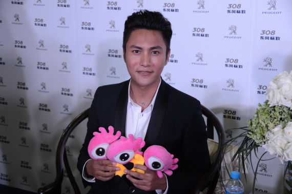 陈坤携手标致308：我与这款车气质很相似