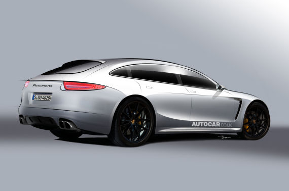 保时捷Panamera旅行版假想图 巴黎亮相