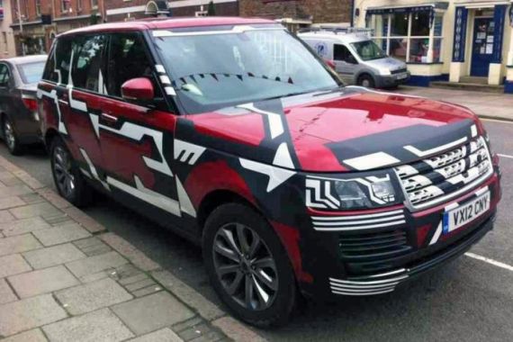 新款揽胜最新谍照曝光 9月发布亮相