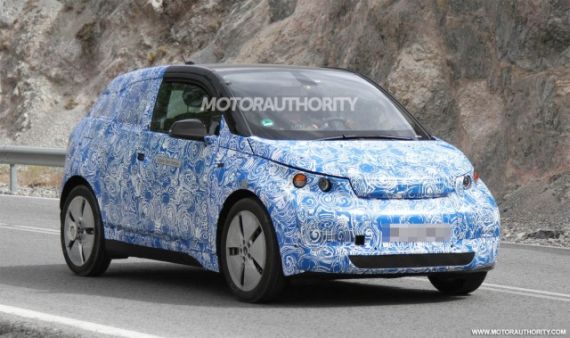 2014款宝马i3电动车谍照曝光 明年上市