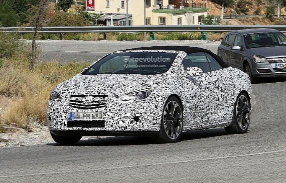 欧宝新款敞篷车谍照曝光 巴黎车展首发