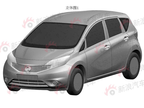 或为新骊威雏形 2013款Note申报图曝光