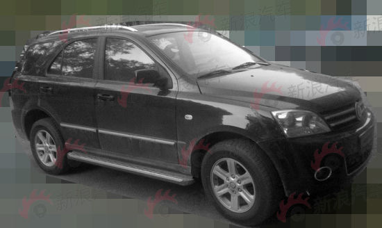 自主品牌SUV新军 恒天汽车途腾SUV曝光